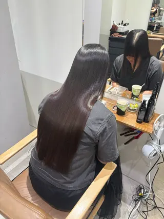 ロング かのん /髪質改善/大阪梅田のヘアスタイル