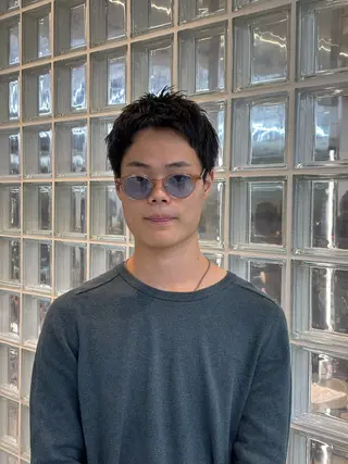 ショート パーマ メンズ fifth 庄子愛彩のヘアスタイル