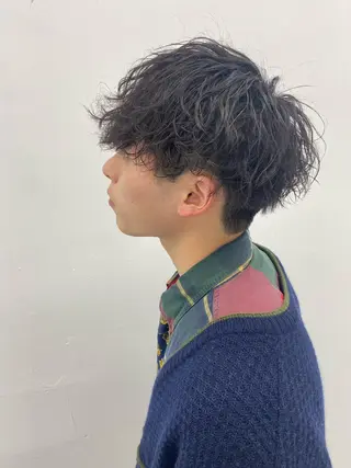 メンズ 柏メンズパーマ特化 蛯谷 晃裕のヘアスタイル