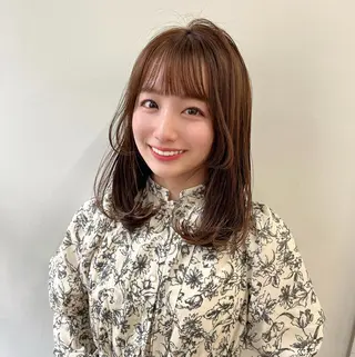 ロング 韓国/髪質改善💘 櫻井かれんのヘアスタイル