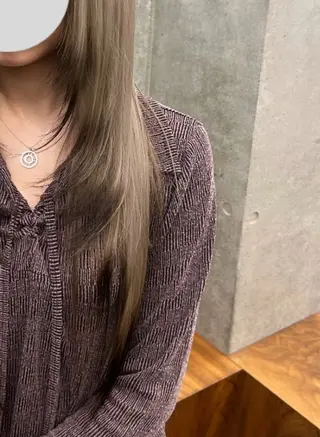 ロング 💎ハイトーン／韓国 style💜あかねのヘアスタイル