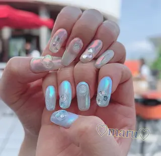 ネイル まるみ ♡のネイルデザイン