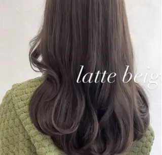 セミロング カラー nakahara madokaのヘアスタイル