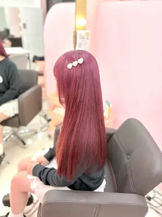 ロング アイドル級girly 🎀Ramu🎀のヘアスタイル