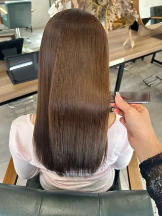 ロング パーマ 柔らかカラー🫧/ 艶髪✨/ririkaのヘアスタイル