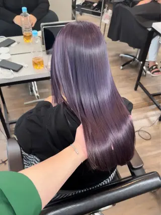 ロング カラー VIF所属・🗻飯田誠也🗻 カットカラー得意のヘアスタイル