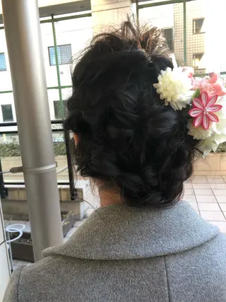 ヘアアレンジ 似合わせ/代表 髪質改善/山田将大のヘアスタイル