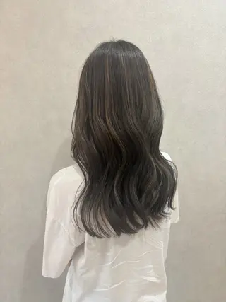 ロング カラー 中澤 壱太のヘアスタイル