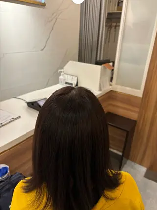 ミディアム 石川 幸呼のヘアスタイル