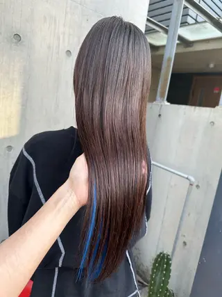 ロング エクステ💕カラー エリア最安値💕のヘアスタイル