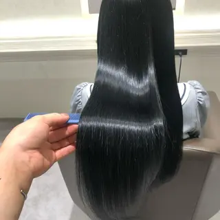 ロング カラー ムトウセイマ/艶髪 /艶ケアWブリーチのヘアスタイル