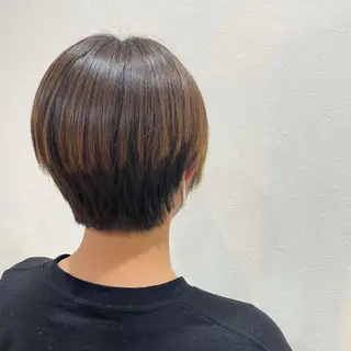 ショート 佐治 梨乃のヘアスタイル