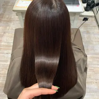 ロング 中田 サヤカのヘアスタイル