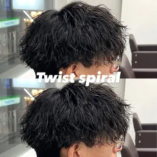 パーマ メンズ シャドウパーマ/ メンズ/KENTAのヘアスタイル