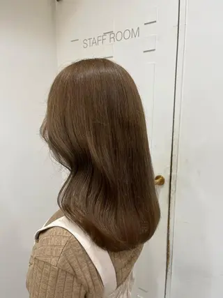 セミロング 韓国レイヤー×モテ髪 /MITSUKI🤍のヘアスタイル