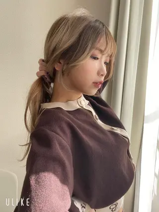 カラー REGOLITH （レゴリス）所属・山田隆成/韓国カット バレ、ハイライト得意のヘアスタイル