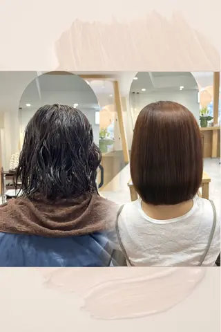 ミディアム パーマ MIZUKI🫧ྀི 韓国ヘアAFLOATのヘアスタイル