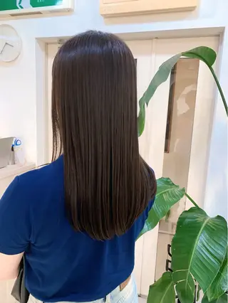 ロング 前田 健太のヘアスタイル