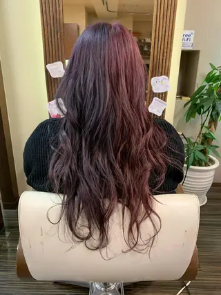 ロング カラー ヘアアレンジ 美容室soi所属・メンズ特化/石田 凱土のヘアスタイル