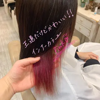 ミディアム if所属・大崎if ほりはるかのヘアスタイル
