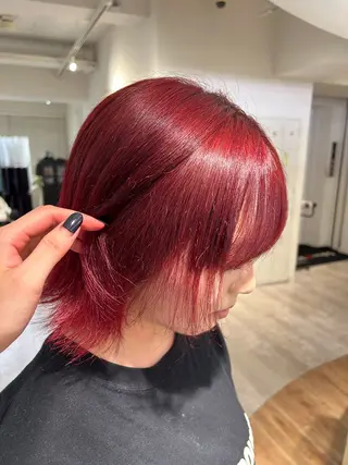 カラー レイヤーカット/髪質 /艶髪/わかな🌻のヘアスタイル