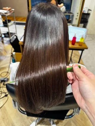 ロング 木下 珠寧のヘアスタイル