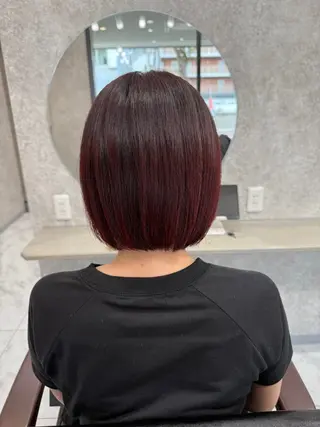 ショート カラー 🌺ハイトーン🌺 矢葺 なぎさ🌺🌺のヘアスタイル