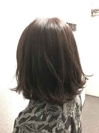 ミディアム 緑地公園美容室 neohairのヘアスタイル