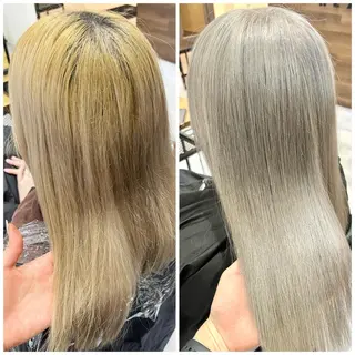 セミロング カラー MAKO ❤️🔥NEXTのヘアスタイル