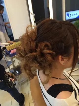 ロング ヘアアレンジ 似合わせ/代表 髪質改善/山田将大のヘアスタイル