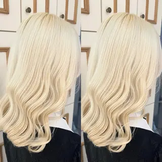 セミロング カラー ୨୧color୨୧ ちひろのヘアスタイル