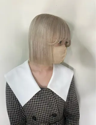 ショート ワンホンレイヤー 福岡天神RAIRAのヘアスタイル