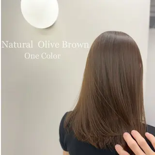 ミディアム カラー メンズ カラー指名No.1✨ 星野六三四のヘアスタイル