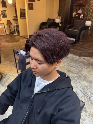 ショート カラー メンズ 沖縄メンズ美容室SILLY所属・玉那覇 啓斗のヘアスタイル