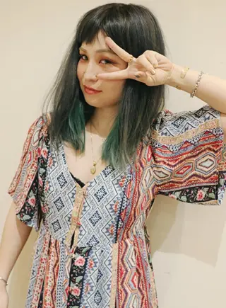 ミディアム LAMP HAIR  ランプヘアー所属・徳永 博志のヘアスタイル