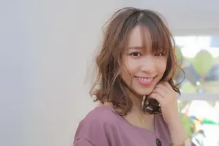 セミロング カラー Culumi所属・Culumi クルミ 松井照雄/梅田茶屋町のヘアスタイル