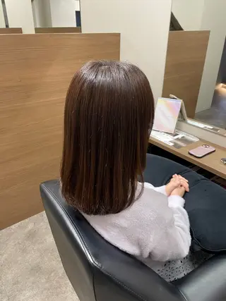 ミディアム パーソナルカラー診断 /伏見/赤坂 茉央のヘアスタイル