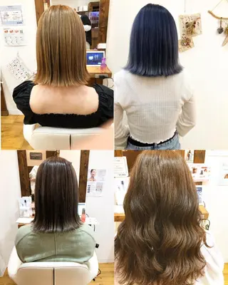 カラー 🌈ハイトーン/ ワタル🌈のヘアスタイル