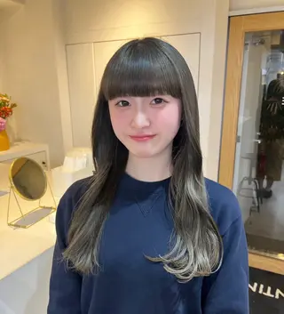 カラー 表参道/kozue/ 艶髪/髪質改善のヘアスタイル