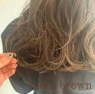 ロング カラー due hair所属・満足度🐼◎🌟🌈 村上栞菜のヘアスタイル