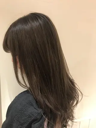 ロング カラー 清水 ちひろ ✄トップスタイリストのヘアスタイル