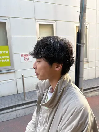 パーマ メンズ 【pejite】 小沼 勇貴のヘアスタイル