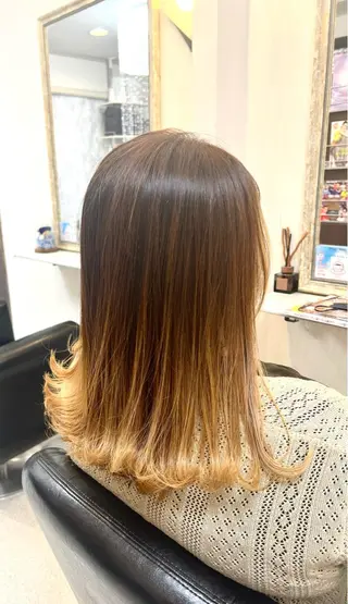 ミディアム カラー KEN 🌟のヘアスタイル