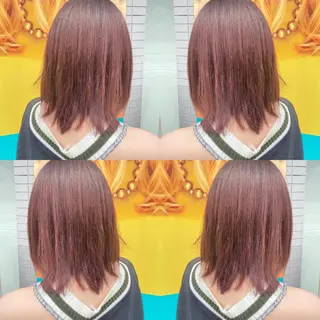 ミディアム 髪質改善カラー/店長 宮内秀峰のヘアスタイル