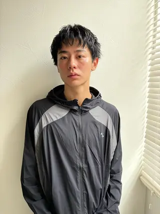 ショート メンズ ボブ/レイヤー /河内温太のヘアスタイル