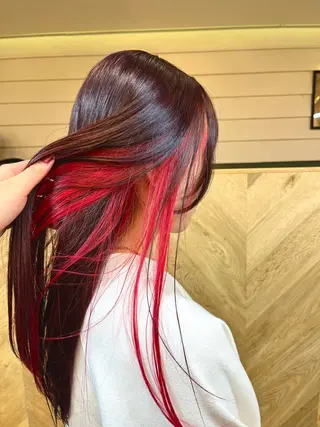 カラー 【ボブ】縮毛矯正/ 船橋駅5分/鈴木杏美のヘアスタイル