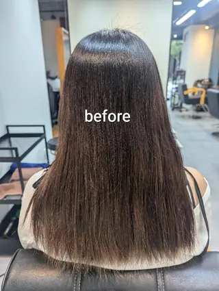 ロング カラー スパニスト 中川のヘアスタイル