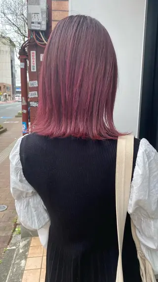 ミディアム RURI韓国ボブ 🇰🇷タッセルボブのヘアスタイル