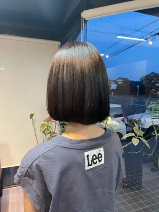 ショート カラー alu所属・マキノ キョウカのヘアスタイル