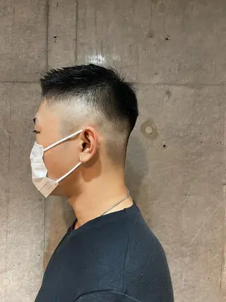 ショート メンズ ボブ/インナーカラー ショート/佐野祥子のヘアスタイル